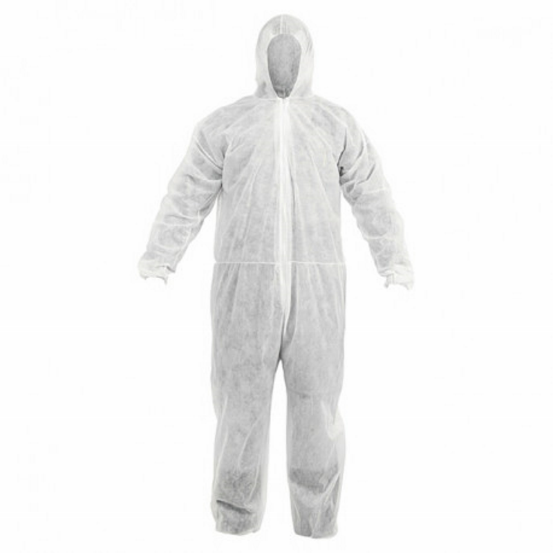 Комбінезон захисний одноразовий, щільність 100, L